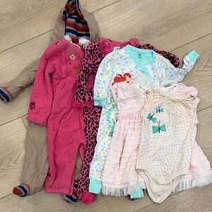 Assorted Baby Girl Clothing Set